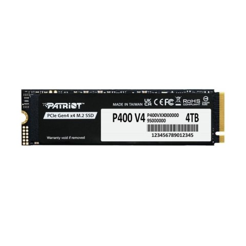 SSD Patriot P400 V4 4TB M.2 2280 PCI-E x4 Gen4 NVMe Patriot Memory