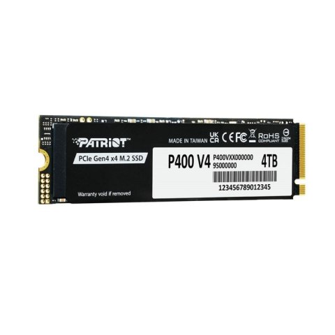 SSD Patriot P400 V4 4TB M.2 2280 PCI-E x4 Gen4 NVMe Patriot Memory