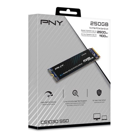 Dysk SSD PNY CS1030 NVMe PCIe 250GB PNY Technologies
