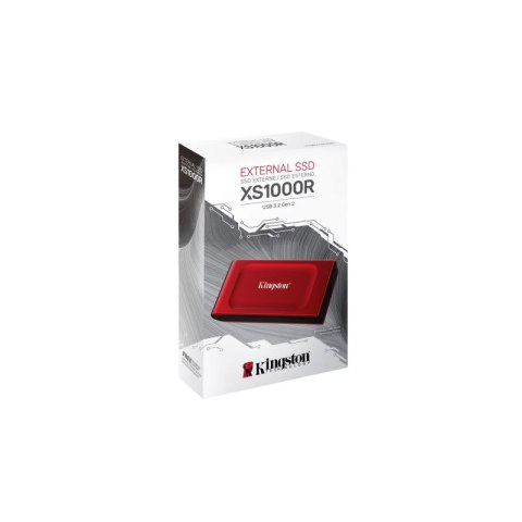KINGSTON DYSK SSD 2000G PORTABLE XS1000R RED Kingston