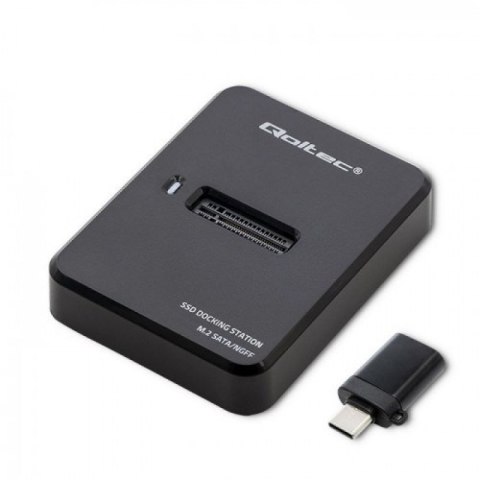 QOLTEC STACJA DOKUJĄCA DYSKÓW SSD M.2 SATA | NGFF | USB 3.1 Qoltec