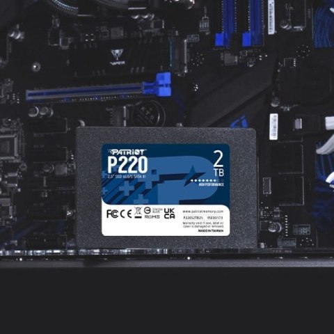 SSD PATRIOT P220 2TB SATA3 2,5" P220S2TB25 Patriot Memory