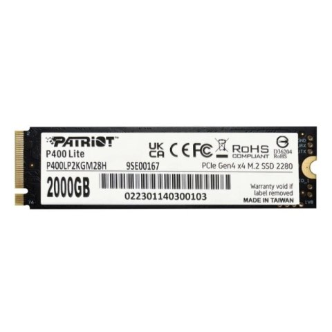 SSD Patriot Viper P400 Lite M.2 PCI-Ex4 NVMe 2000GB Patriot Memory