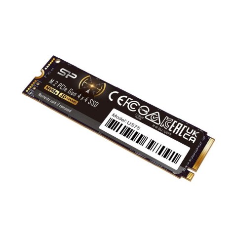 SSD Silicon Power US75 4TB M.2 Gen4 NVMe 7000/6500 MB/s (SP04KGBP44US7505) Silicon Power