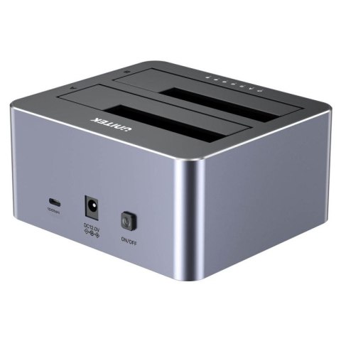 UNITEK STACJA KLONUJĄCA DYSKI 2 X SATA 2,5"/3,5" USB-C 10GBPS Unitek