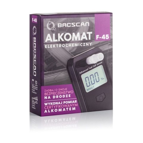 Alkomat BACSCAN F-45 (elektrochemiczny) BACSCAN