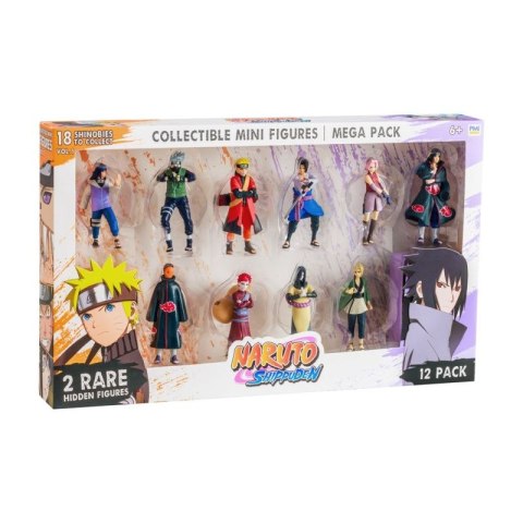 NARUTO SHIPPUDEN FIGURES -12 PACK DELUXE EDITION VER. B Deluxe