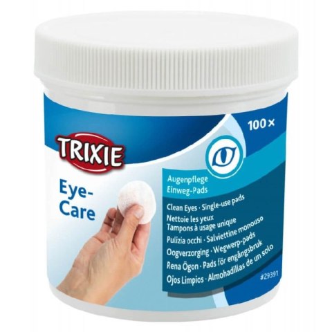 TRIXIE Eye Care - Chusteczki do oczu - 100 sztuk TRIXIE