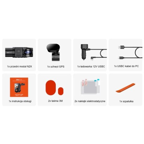 Wideorejestrator Vantrue N2X LTE VANTRUE