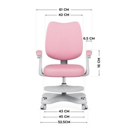 Fotel obrotowy Junior 4.6 Pink Mark Adler