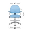 Fotel obrotowy Junior 5.0 Blue Mark Adler