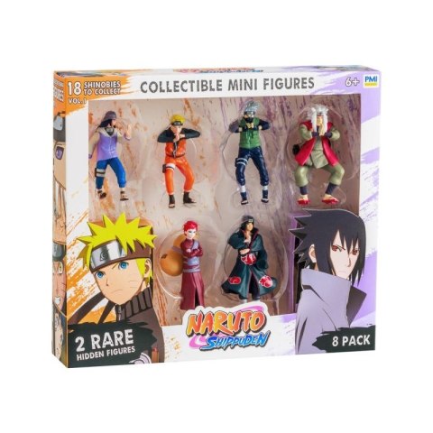 NARUTO SHIPPUDEN FIGURES - 8 PACK DELUXE EDITION VER. A P.M.I. Kids World