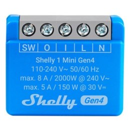 Inteligentny sterownik WiFi Shelly 1 Mini Gen4 Shelly
