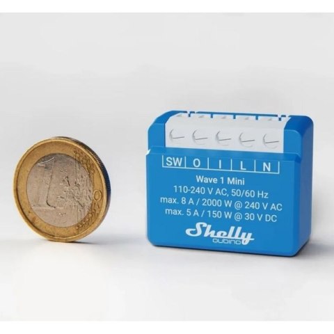 Inteligentny sterownik Z-Wave Shelly Qubino Wave 1 Mini LR Shelly