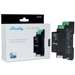 Inteligentny sterownik na szynę DIN Z-Wave Shelly Wave Pro Shutter LR Shelly