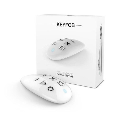 Pilot zdalnego sterowania FIBARO KeyFob, biały (FGKF-601 ZW5) FIBARO
