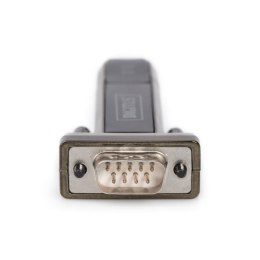 Adapter DIGITUS DA-70156 (USB M - RS-232 M; kolor czarny) DIGITUS