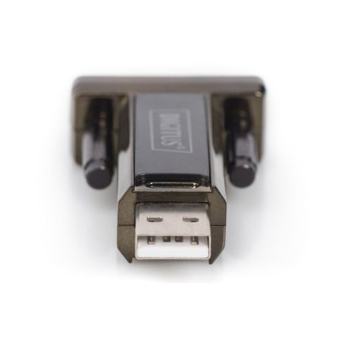 Adapter DIGITUS DA-70156 (USB M - RS-232 M; kolor czarny) DIGITUS