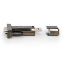 Adapter DIGITUS DA-70156 (USB M - RS-232 M; kolor czarny) DIGITUS
