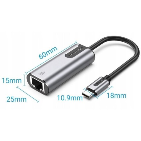 Adapter Gigabit Ethernet Vention USB-C Vention