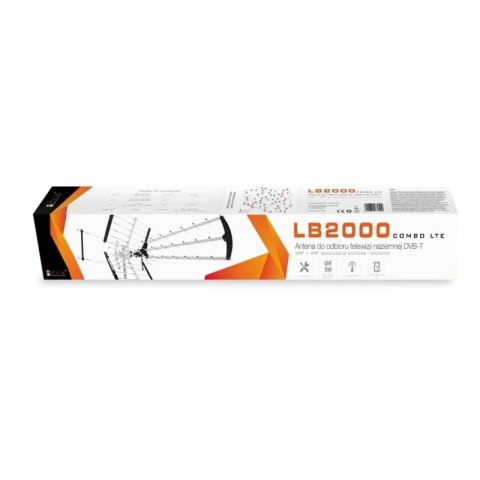 Antena kierunkowa zewnętrzna Libox LB2000 (32 dB; Typ F) Libox