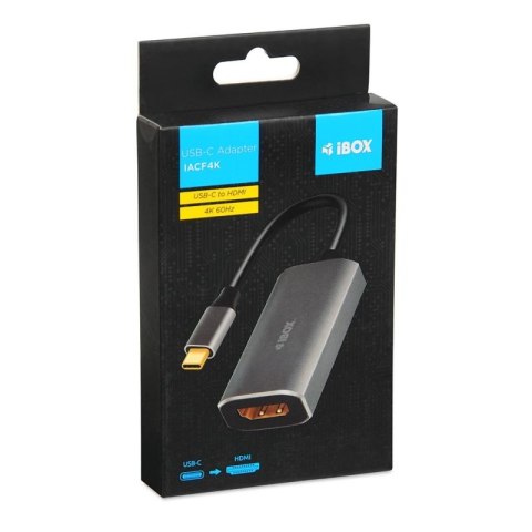 IBOX ADAPTER IACF4K USB-C TO FEMALE HDMI 4K IBox