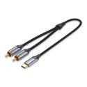 Kabel Audio Vention USB-C na 2RCA męski 1m Vention