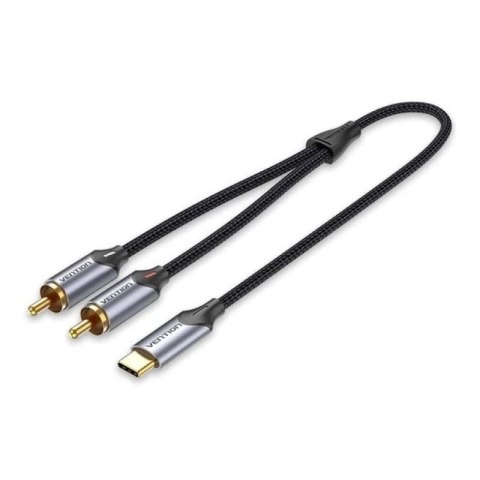 Kabel Audio Vention USB-C na 2RCA męski 1m Vention
