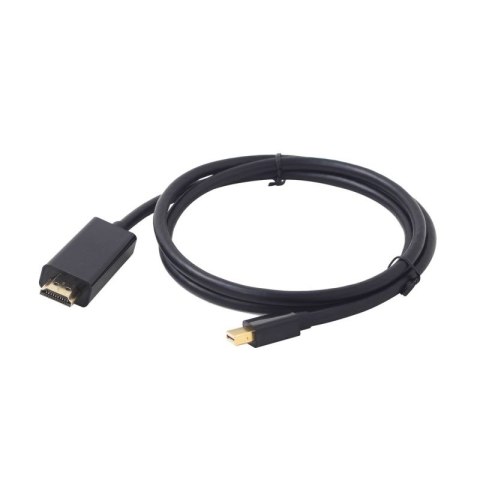 Kabel GEMBIRD CC-mDP-HDMI-6 (Mini DisplayPort M - HDMI M; 1,8m; kolor czarny) Gembird