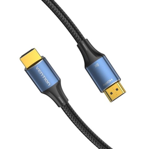 Kabel HDMI Vention 8K Ultra HD 48Gbps w oplocie 2m Vention