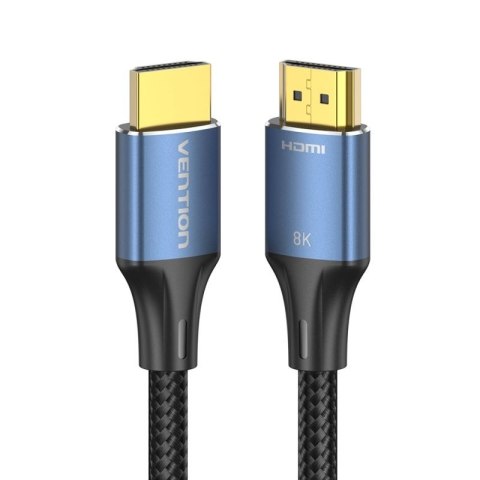 Kabel HDMI Vention 8K Ultra HD 48Gbps w oplocie 3m Vention