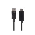 LANBERG KABEL DISPLAYPORT (M) V1.1->HDMI (M) 5M CA-DPHD-11CC-0050-BK Lanberg