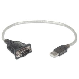 MANHATTAN KONWERTER ADAPTER USB NA RS232/COM/DB9 M Manhattan