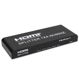 QOLTEC ROZDZIELACZ SPLITTER 4XHDMI 4KX2K | 6GB/S | 60HZ Qoltec