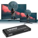 QOLTEC ROZDZIELACZ SPLITTER 4XHDMI 4KX2K | 6GB/S | 60HZ Qoltec