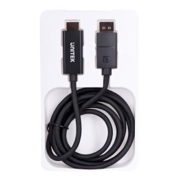 UNITEK ADAPTER KABEL DP 1.2 - HDMI, 4K 60HZ, 1,9M Unitek