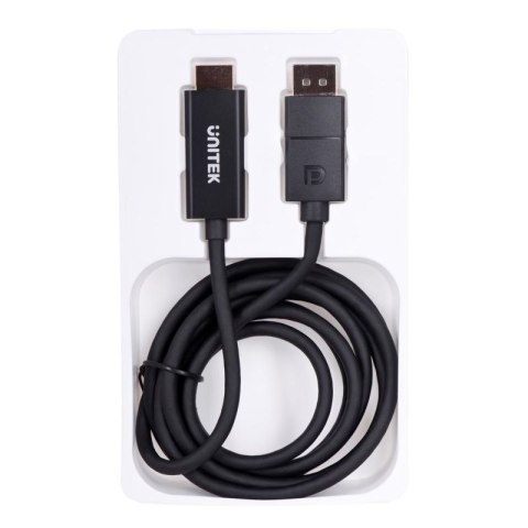 UNITEK ADAPTER KABEL DP 1.2 - HDMI, 4K 60HZ, 1,9M Unitek