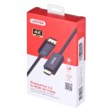 UNITEK ADAPTER KABEL DP 1.2 - HDMI, 4K 60HZ, 1,9M Unitek
