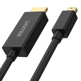 UNITEK ADAPTER MINIDP - HDMI, 4K@30HZ, KABEL 2M Unitek