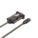 UNITEK ADAPTER USB-C - 1X RS-232, Y-1105K Unitek