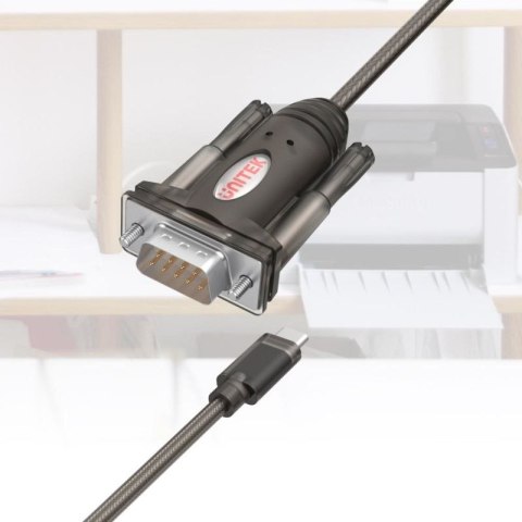UNITEK ADAPTER USB-C - 1X RS-232, Y-1105K Unitek