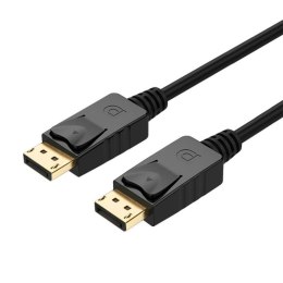 UNITEK KABEL DISPLAYPORT M/M, 3M, Y-C609BK Unitek
