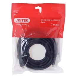 UNITEK KABEL HDMI 2.0, 4K 60HZ, C11068BK, 7M Unitek