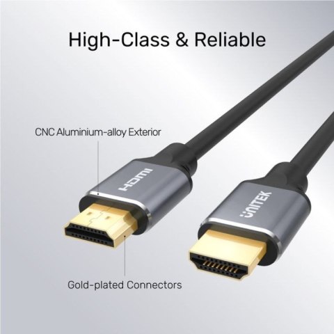 UNITEK KABEL HDMI 2.1, 8K 60HZ, 4K 120HZ, 5M,C140W Unitek