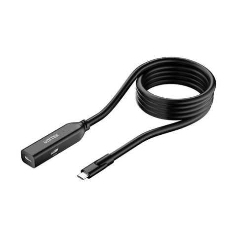 UNITEK KABEL PRZEDŁUŻACZ USB-C 10GBPS, 5M, CZARNY Unitek