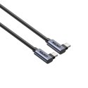 UNITEK KABEL USB-C KĄTOWY 90°/90° PD 100W M/M 1M Unitek