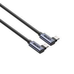 UNITEK KABEL USB-C KĄTOWY 90°/90° PD 100W M/M 1M Unitek