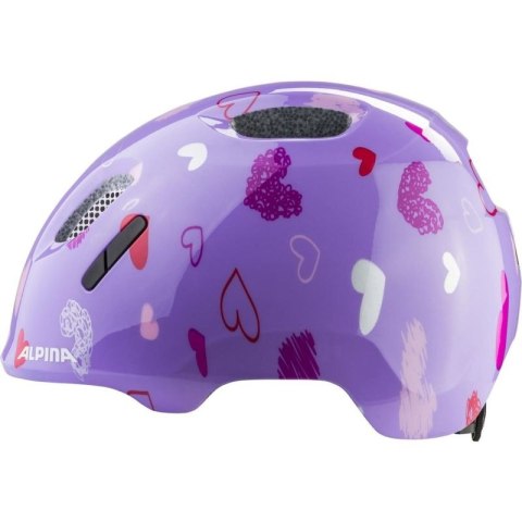 Kask rowerowy ALPINA XIMO 2 PURPLE HEARTS GLOSS 49-54 Alpina