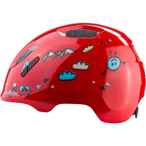 Kask rowerowy ALPINA XIMO 2 RED SMILE GLOSS 49-54 Alpina