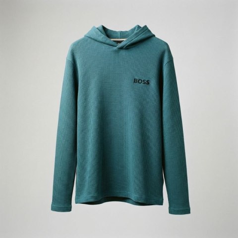 Boss Nightwear Waffle Open Blue (50535885-470) Boss